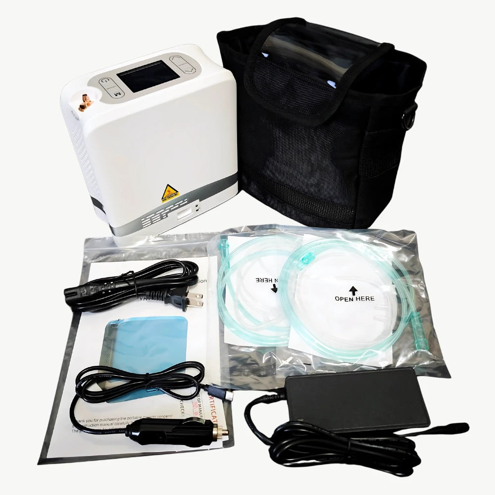 POC-06S Portable 1-7L Pulse 5 Hours Battery Oxygen Concentrator, CE-Approved