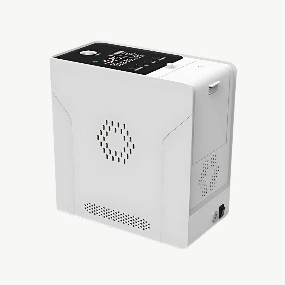 POC-M1 Portable 1-7L Continuous&Pulse 1.5 Hours Battery Oxygen Concentrator, CE-Approved