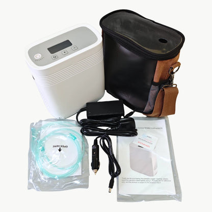 POC-01S Portable 1-5L Continuous 2.5 Hours Battery Oxygen Concentrator, CE-Approved