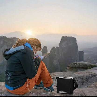 POC-M1 Portable 1-7L Continuous&Pulse 1.5 Hours Battery Oxygen Concentrator, CE-Approved