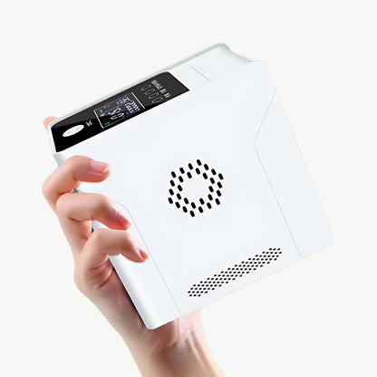 POC-M1 Portable 1-7L Continuous&Pulse 1.5 Hours Battery Oxygen Concentrator, CE-Approved