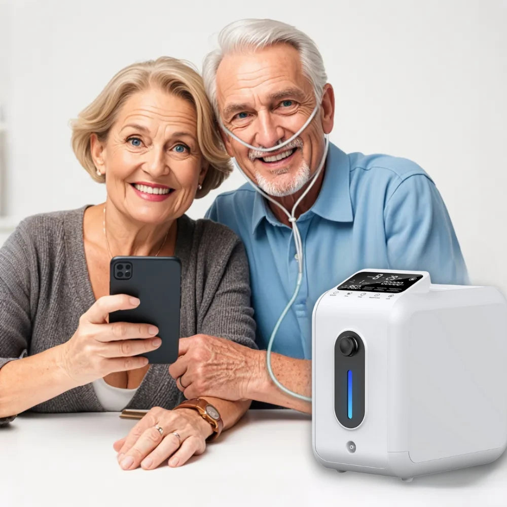 H-018 Home 1-9L Adjustable Continuous Flow Oxygen Concentrator, CE-Approved